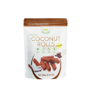 cronuslla organic coconut rolls chocolate