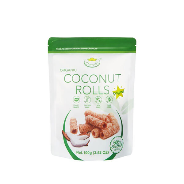 cronuslla organic coconut rolls original